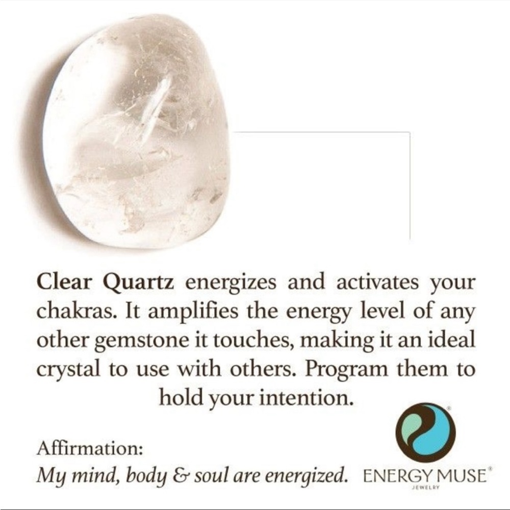 NEW✨ M/L Healing Crystal Clear Quartz Amplifier - Picture 2 of 16